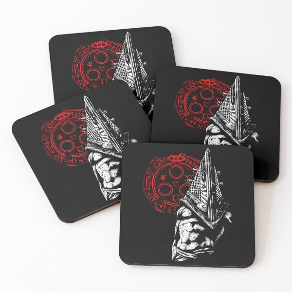 Item preview, Pyramid Head With Red Alchemical Seal designed and sold by Duck-N-Bear.