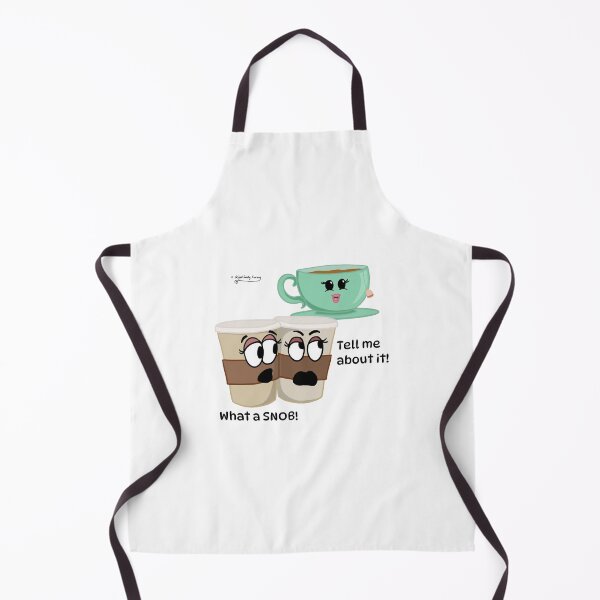 Item preview, Tea Snob Funny Caffeine Beverage Rivalry Typography Art designed and sold by TharaMurads.