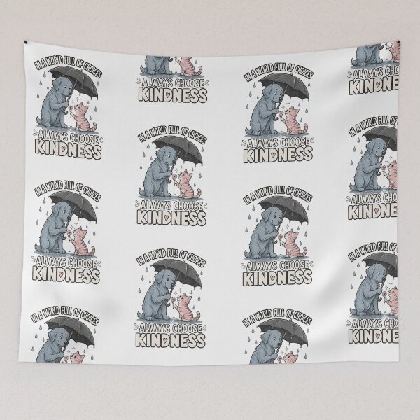 Item preview, In a World Full of Choices Always Choose Kindness T-Shirt designed and sold by NinaCreator.