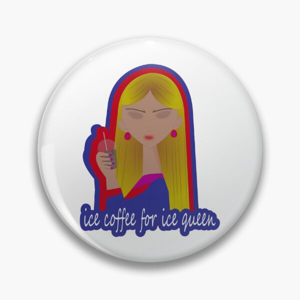 Item preview, Ice Coffee For Ice Queen Funny Quote Girl Graphic designed and sold by ranzishopp.