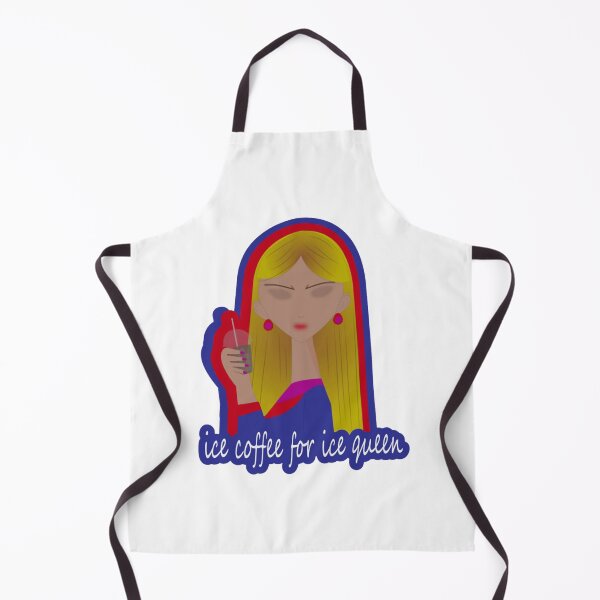 Item preview, Ice Coffee For Ice Queen Funny Quote Girl Graphic designed and sold by ranzishopp.
