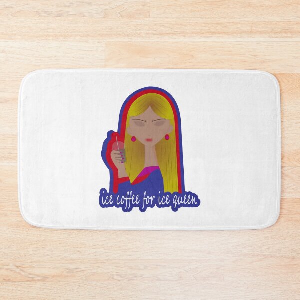 Item preview, Ice Coffee For Ice Queen Funny Quote Girl Graphic designed and sold by ranzishopp.