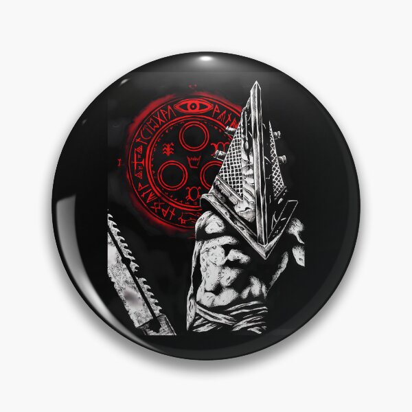 Item preview, Pyramid Head Holding Great Knife With Red Seal designed and sold by Duck-N-Bear.