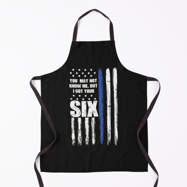 Item preview, Got Your Six Blue Line American Flag Support designed and sold by hgmbkptkw.