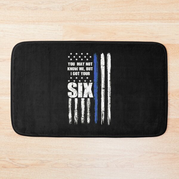 Item preview, Got Your Six Blue Line American Flag Support designed and sold by hgmbkptkw.