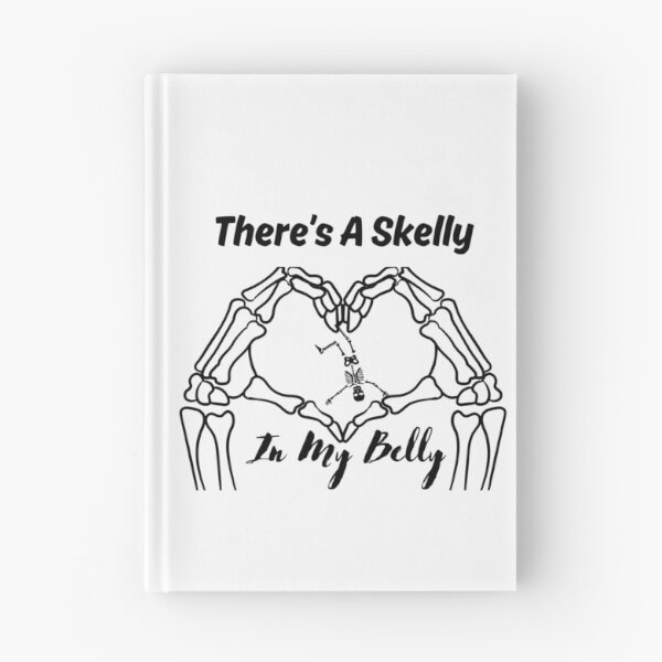 Item preview, there's a skelly in my belly Funny Skeleton Meme designed and sold by AMCreatix.