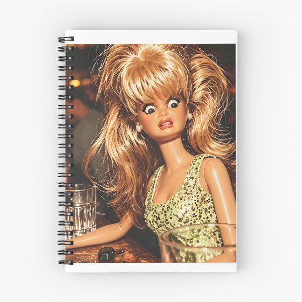 Item preview, Shocked Big Hair Blonde Doll Bar Reaction Funny Meme designed and sold by Devilians92.