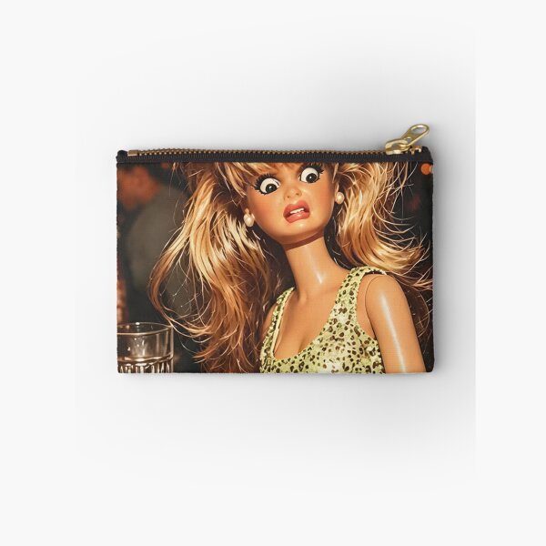 Item preview, Shocked Big Hair Blonde Doll Bar Reaction Funny Meme designed and sold by Devilians92.
