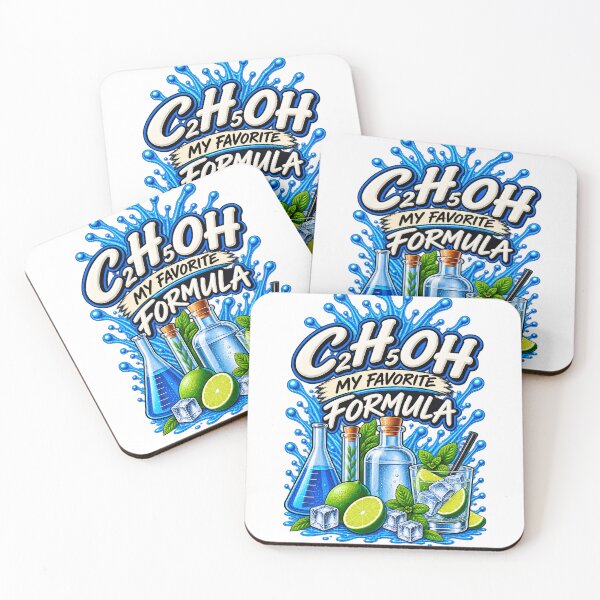 Item preview, C2H5OH My Favorite Formula Chemistry Humor designed and sold by Qenlo.