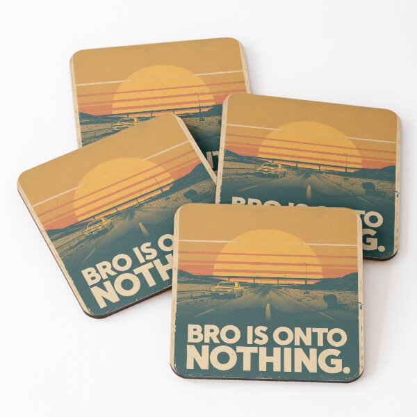 Item preview, concern meme bro is onto nothing T-Shirt, Retro Sunset Meme, Vintage Landscape Humor, 70s Style Graphic, Funny Bro Graphic Tee designed and sold by pawsome purrfect.