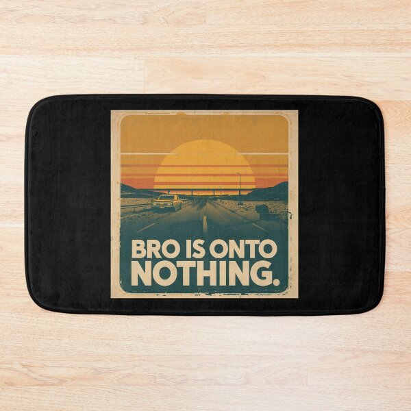 Item preview, concern meme bro is onto nothing T-Shirt, Retro Sunset Meme, Vintage Landscape Humor, 70s Style Graphic, Funny Bro Graphic Tee designed and sold by pawsome purrfect.
