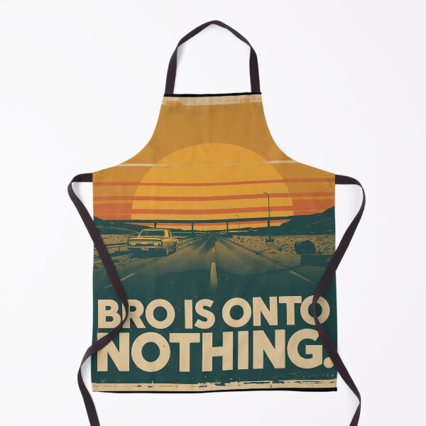 Item preview, concern meme bro is onto nothing T-Shirt, Retro Sunset Meme, Vintage Landscape Humor, 70s Style Graphic, Funny Bro Graphic Tee designed and sold by pawsome purrfect.
