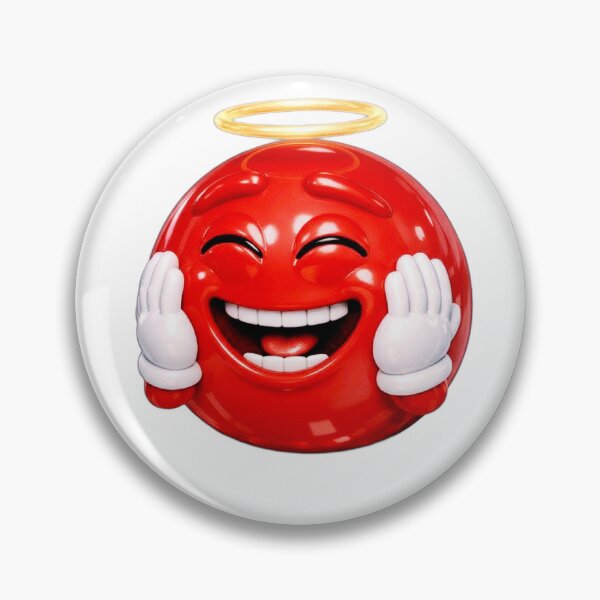 Item preview, Heavenly Joy: Red Emoji Collection  designed and sold by EscapeArtist13.