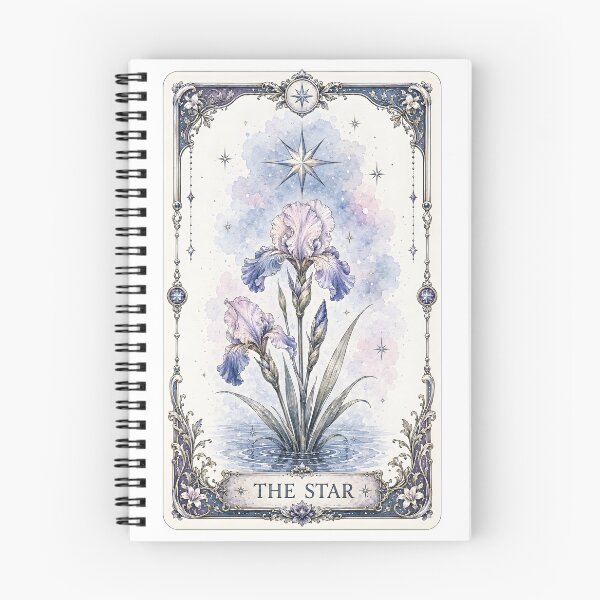 Item preview, The Star Tarot - Celestial Lily designed and sold by Shadow Sprite Art.