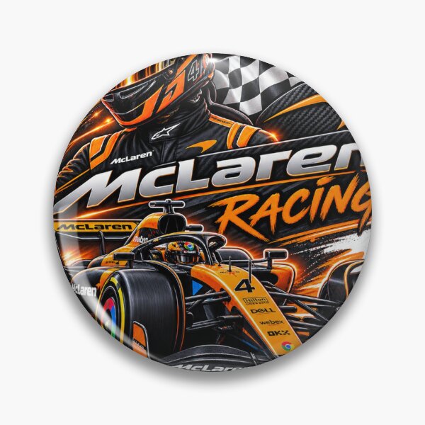 Item preview, McLaren Racing F1 Lando Norris #4 - Never Stop Pushing designed and sold by 7526820081.