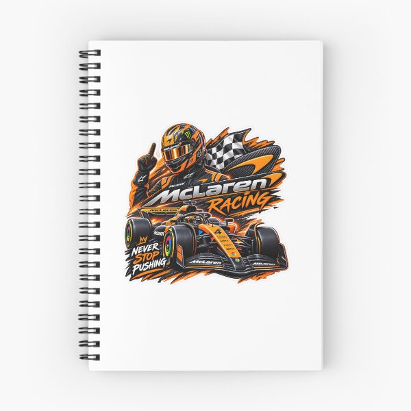 Item preview, McLaren Racing F1 Lando Norris #4 - Never Stop Pushing designed and sold by 7526820081.