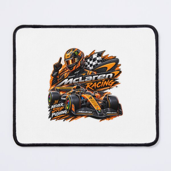 Item preview, McLaren Racing F1 Lando Norris #4 - Never Stop Pushing designed and sold by 7526820081.