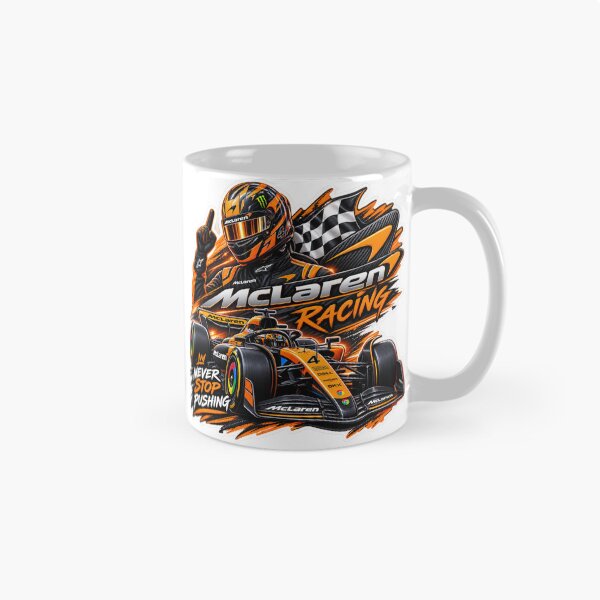 Item preview, McLaren Racing F1 Lando Norris #4 - Never Stop Pushing designed and sold by 7526820081.