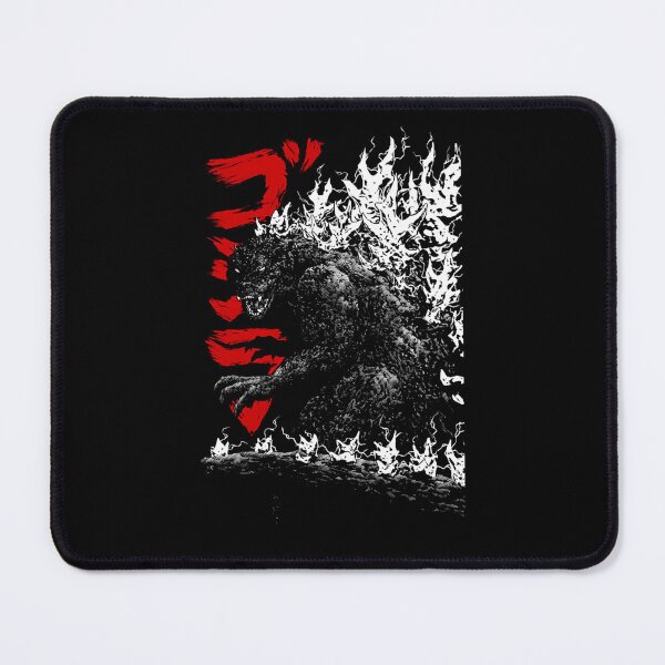 Item preview, Godzilla Roaring With Glowing Spikes Artwork designed and sold by Duck-N-Bear.