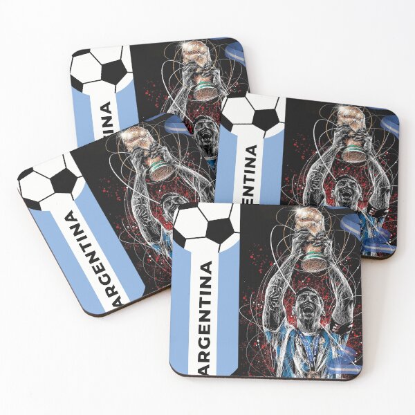 Item preview, Messi Argentina World Cup Champion Illustration designed and sold by DKSH1234.