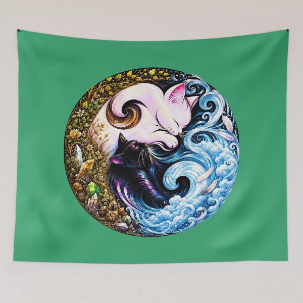 Item preview, ⚖️ PURRFECTLY BALANCED COLLECTION ⚖️ - Earth & Air designed and sold by WheelieGdArt.