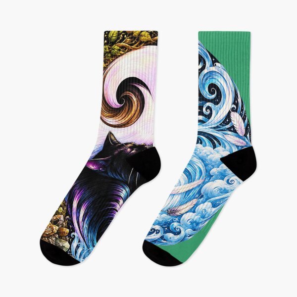 Item preview, ⚖️ PURRFECTLY BALANCED COLLECTION ⚖️ - Earth & Air designed and sold by WheelieGdArt.