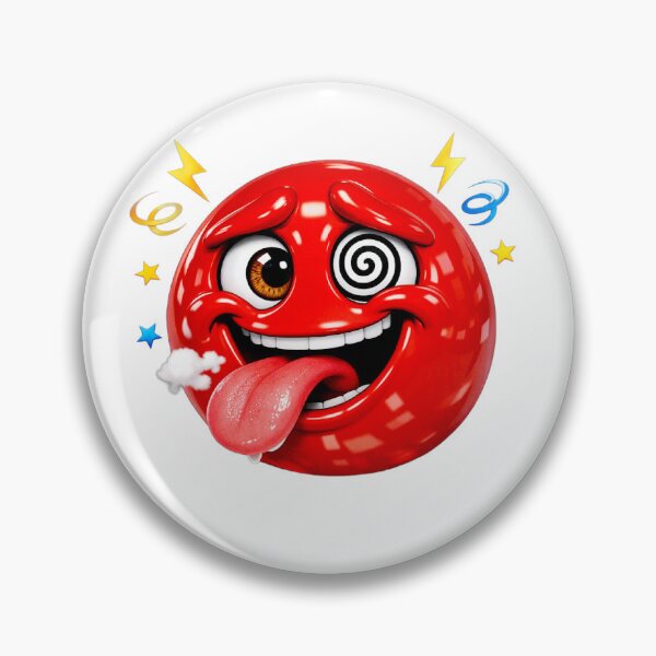Item preview, Crazy: Red Emoji Collection  designed and sold by EscapeArtist13.