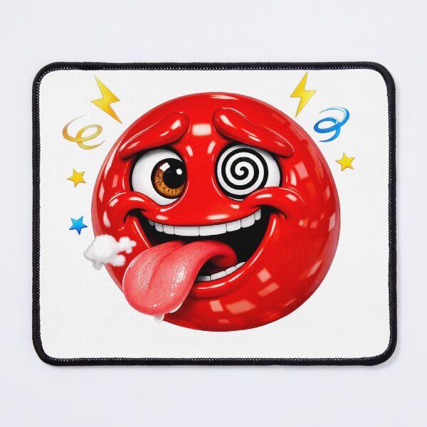 Item preview, Crazy: Red Emoji Collection designed and sold by EscapeArtist13.