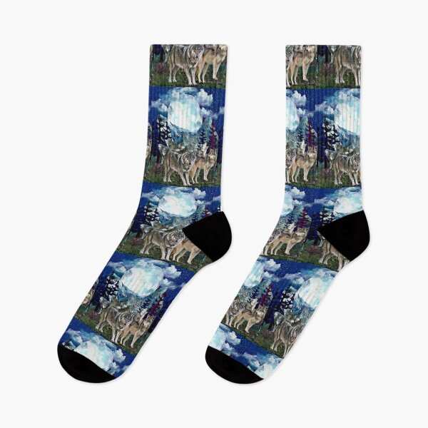 Item preview,  Full Moon Wolf Pack designed and sold by Tripp Art Studio.
