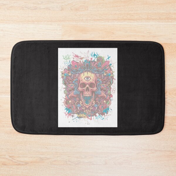 Item preview, Psychedelic Skull With A Third Eye Tshirt LIMITED EDITION designed and sold by Beautyinme.