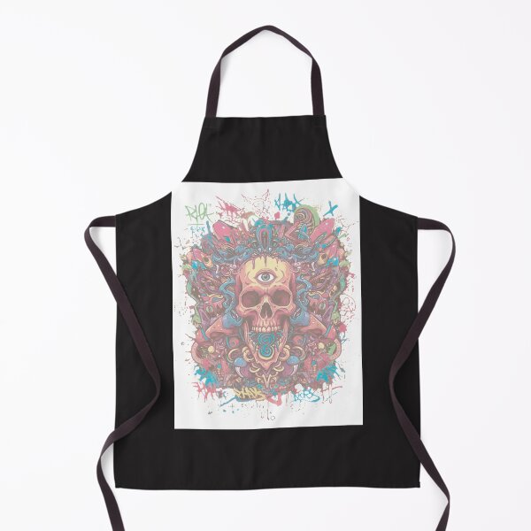 Item preview, Psychedelic Skull With A Third Eye Tshirt LIMITED EDITION designed and sold by Beautyinme.