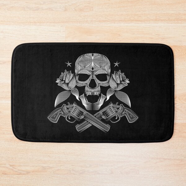 Item preview, Skeleton Roses And Guns designed and sold by miray-Kamelya.