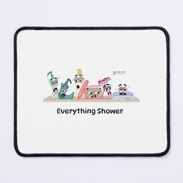 Item preview, The Everything Shower Funny Self Care Routine Aesthetic Graphic designed and sold by TharaMurads.