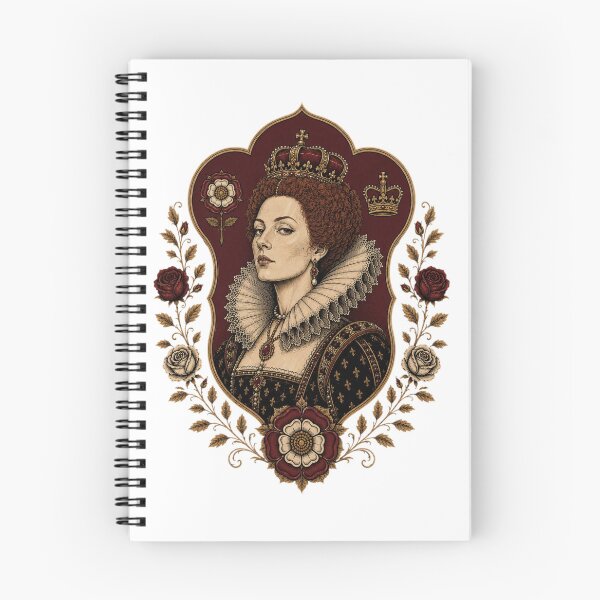 Item preview, Elizabeth I — Tudor Rose Portrait | Qorvun History Shapers designed and sold by Qorvun.