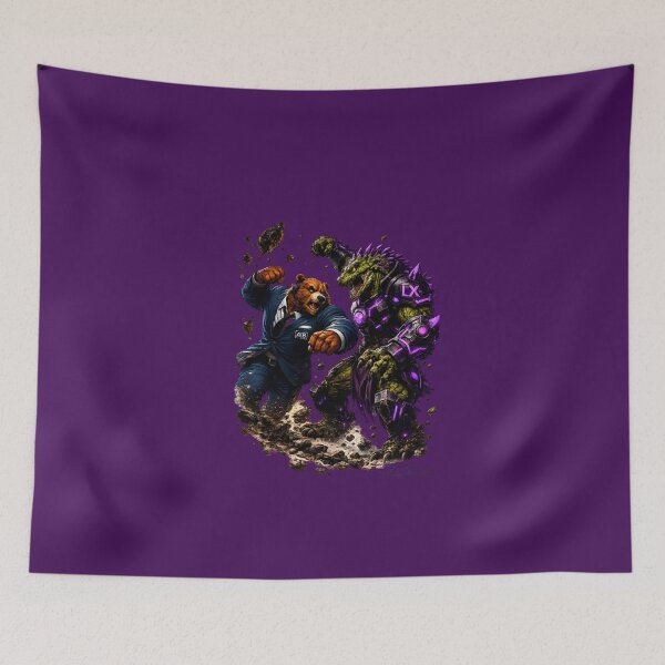 Item preview, Tank vs Vrax – Epic Clash | Animals in Blue vs Legion Xenon | M&DCreator designed and sold by MDCreator.