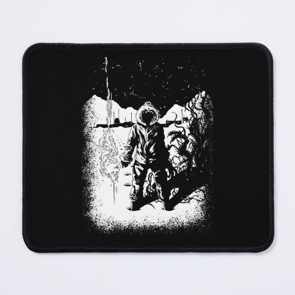 Item preview, Hooded Antarctic Explorer Holding Lighted Torch Near Tentacles designed and sold by Whatcthehole.