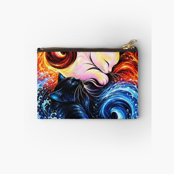 Item preview, ⚖️ PURRFECTLY BALANCED COLLECTION ⚖️ - Fire & Water designed and sold by WheelieGdArt.