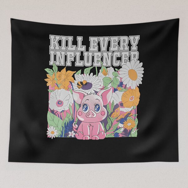 Item preview, PAPA MEAT - KILL EVERY INFLUENCER designed and sold by Arve22Store.