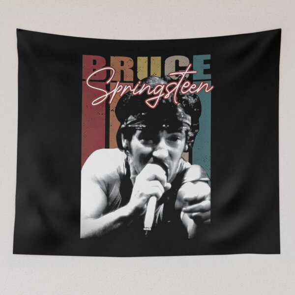Aperçu de l'œuvre Bruce Springsteen Vintage créée et vendue par raymullenArt.