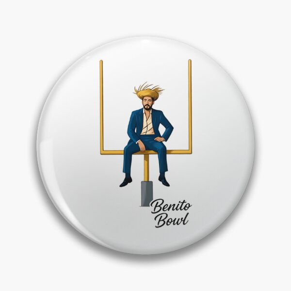 Item preview, Man In Straw Hat And Suit Sitting On Football Goalpost designed and sold by Whatcthehole.