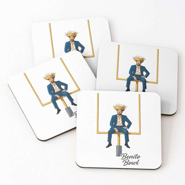 Item preview, Man In Straw Hat And Suit Sitting On Football Goalpost designed and sold by Whatcthehole.