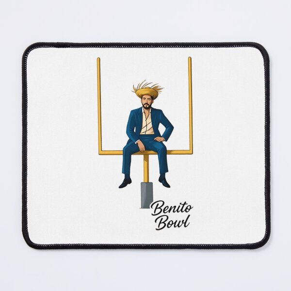 Item preview, Man In Straw Hat And Suit Sitting On Football Goalpost designed and sold by Whatcthehole.