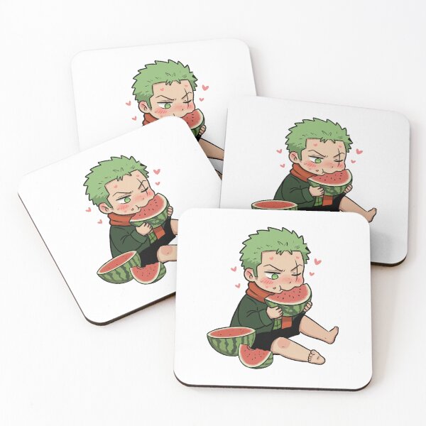 Item preview, Cute Zoro eating watermelon designed and sold by empty25.