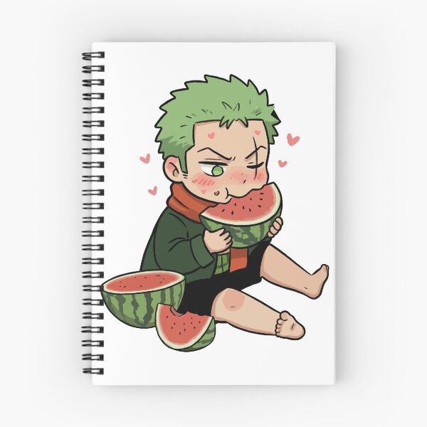 Item preview, Cute Zoro eating watermelon designed and sold by empty25.