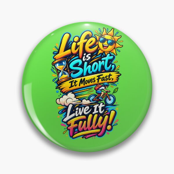 Item preview, Life is short moves fast live it fully designed and sold by DesignPrePress.