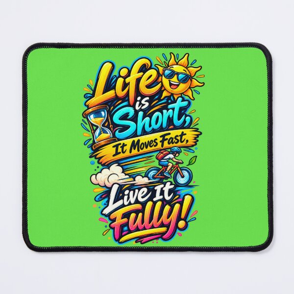 Item preview, Life is short moves fast live it fully designed and sold by DesignPrePress.