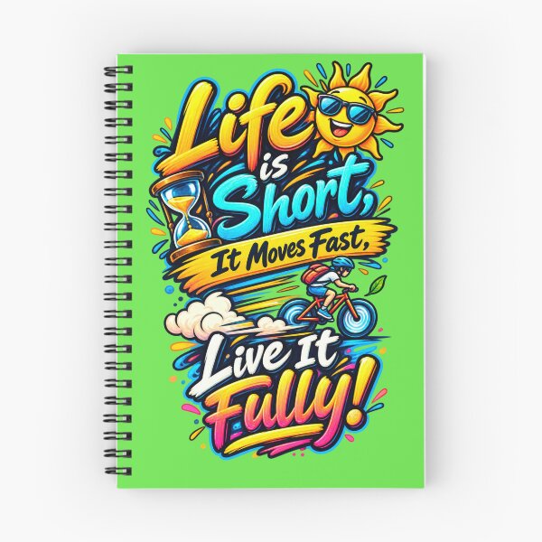 Item preview, Life is short moves fast live it fully designed and sold by DesignPrePress.