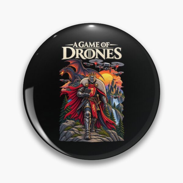 Item preview, A Game of Drones Knight and Dragon designed and sold by Lombardino.