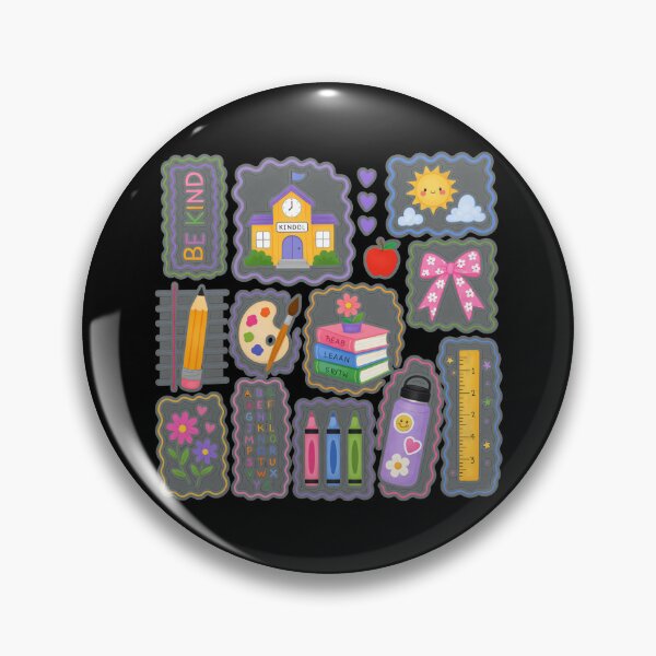 Item preview, Cute School Sticker Collage Study Supplies designed and sold by melisadoneart.