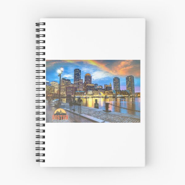 Item preview, Boston Skyline Charles River Vintage Cityscape designed and sold by ReginaSeidman.